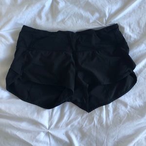 Lululemon Black Run Times shorts 8